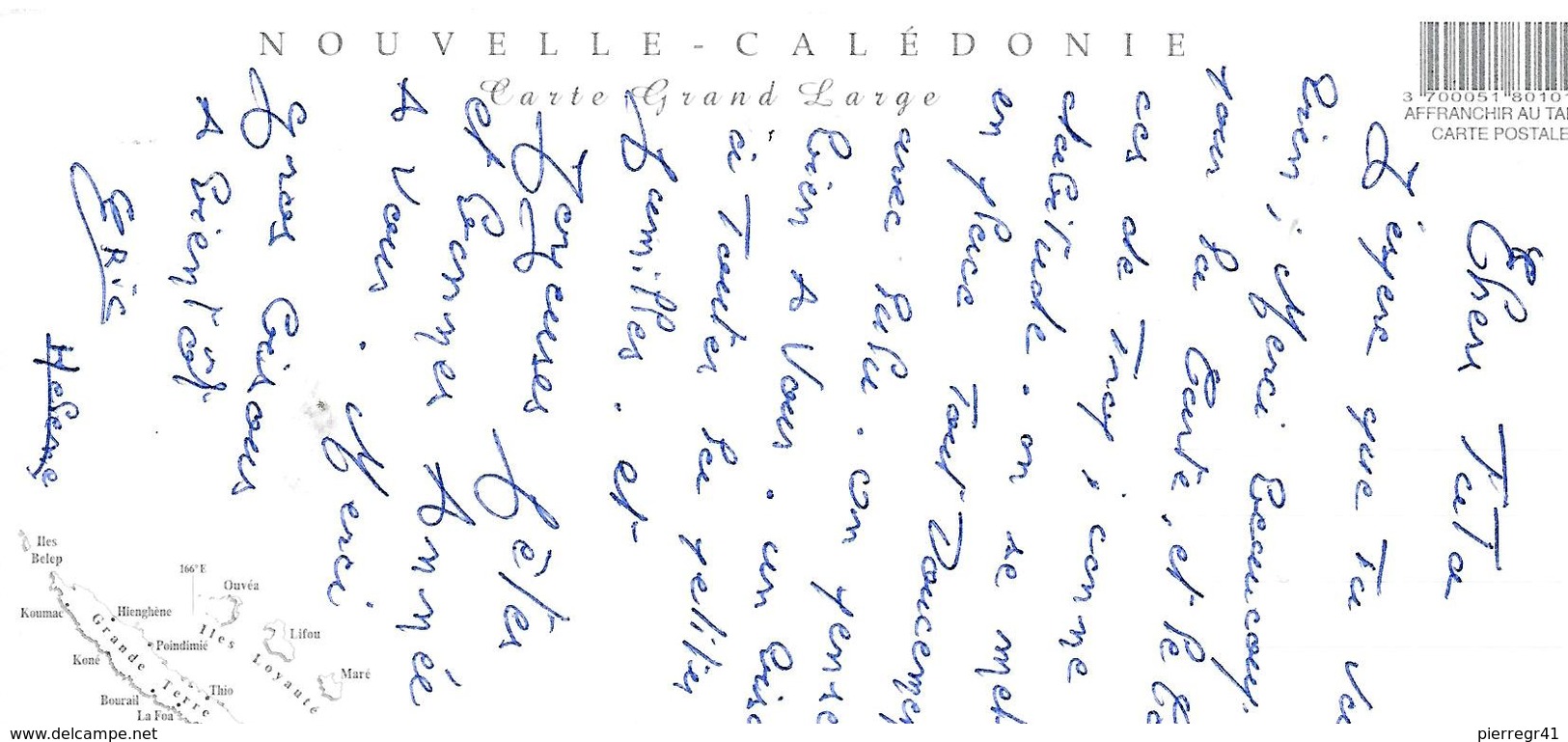 CPA-1995-NOUVELLE-CALEDONIE -ILE Des PINS-Pirogue-Edit Footprint-Ft 10,5 X21 Cm-TBE - Nouvelle-Calédonie