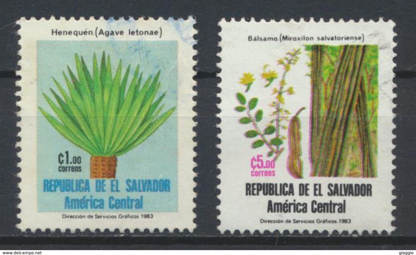 °°° EL SALVADOR - Y&T N°931/32 - 1984 °°° - El Salvador