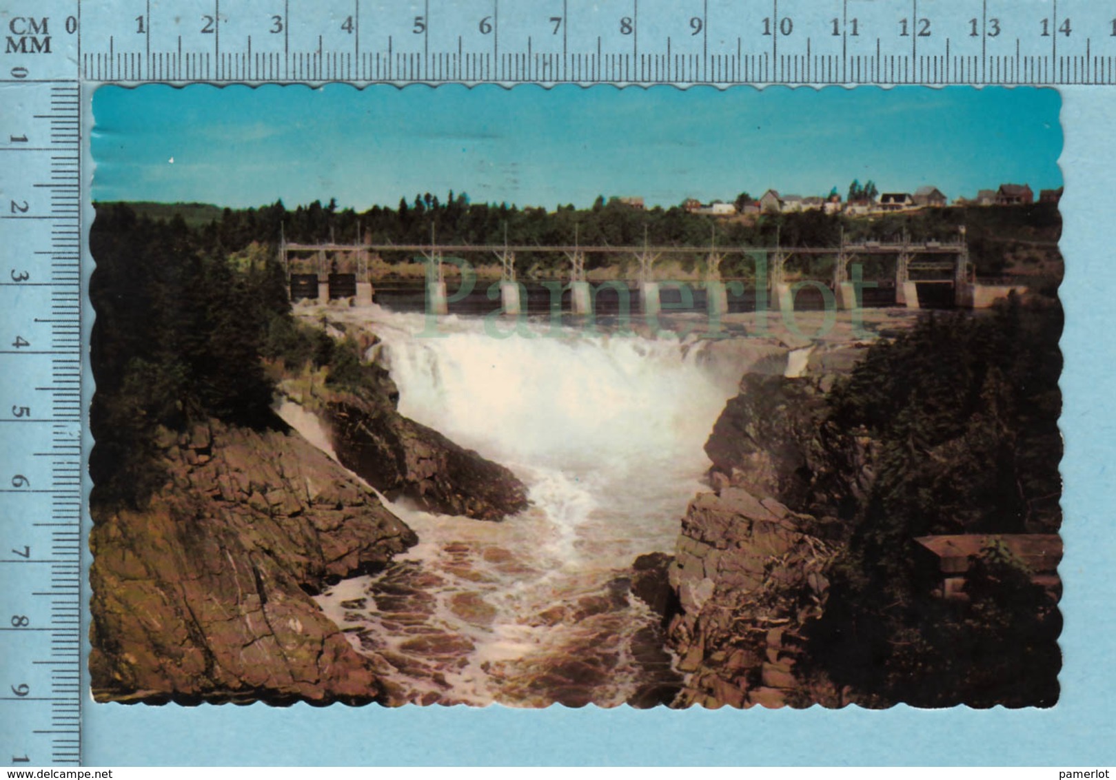 Grand Falls N. B.   Canada -Power Dam And Fallse - A Voyagé  - Postcard Carte Postale - Grand Falls