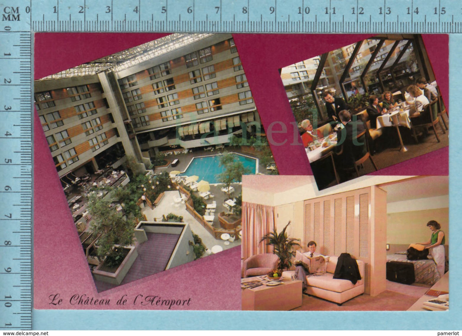 Mirablel Quebec - Hotel Le Chateau De L'Aéroport Reliée à L'aérogare - Postcard Carte Postale - Autres & Non Classés