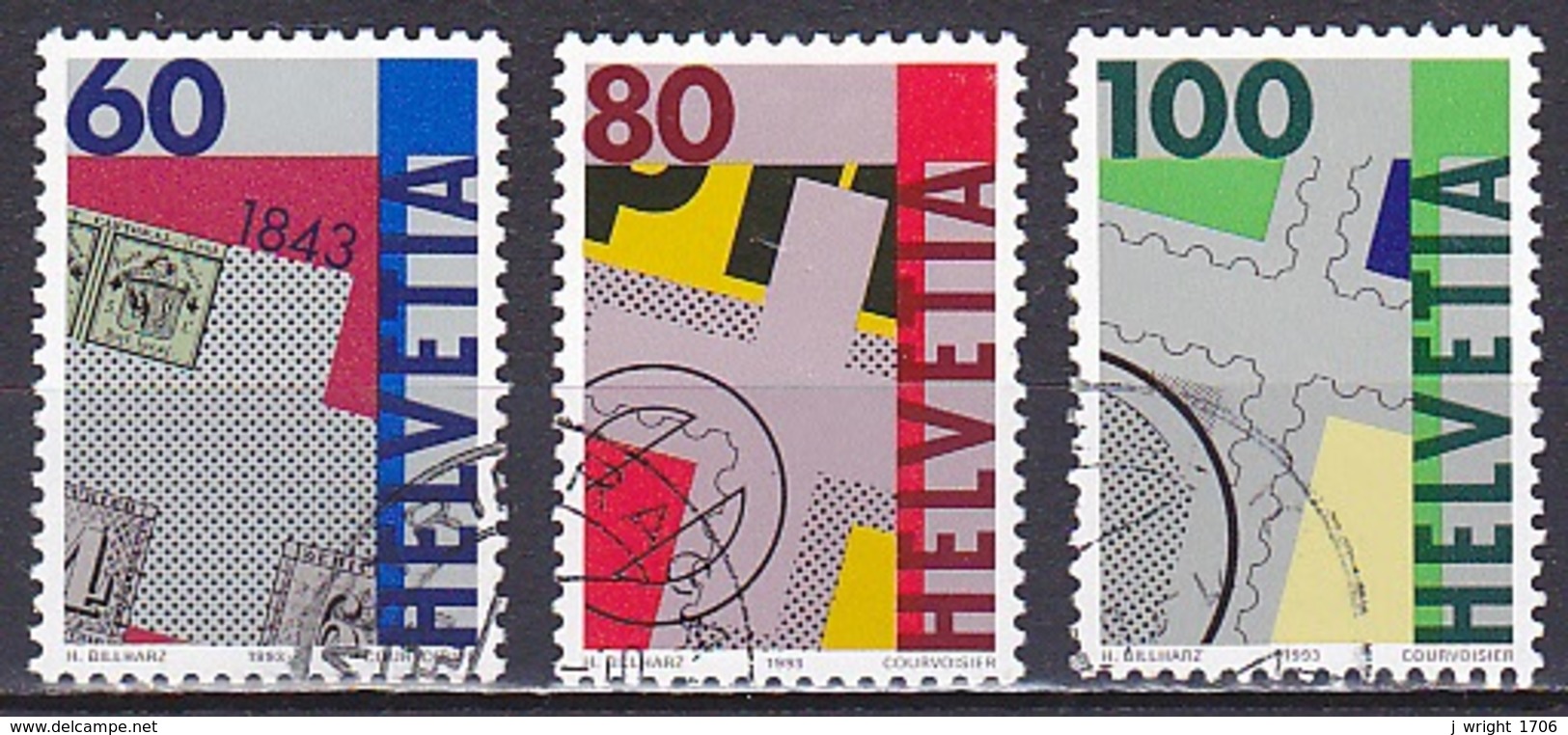 Switzerland/1993 - Swiss Stamps/Schweizer Briefmarken/Timbres-poste Suisses - Set - USED - Gebraucht