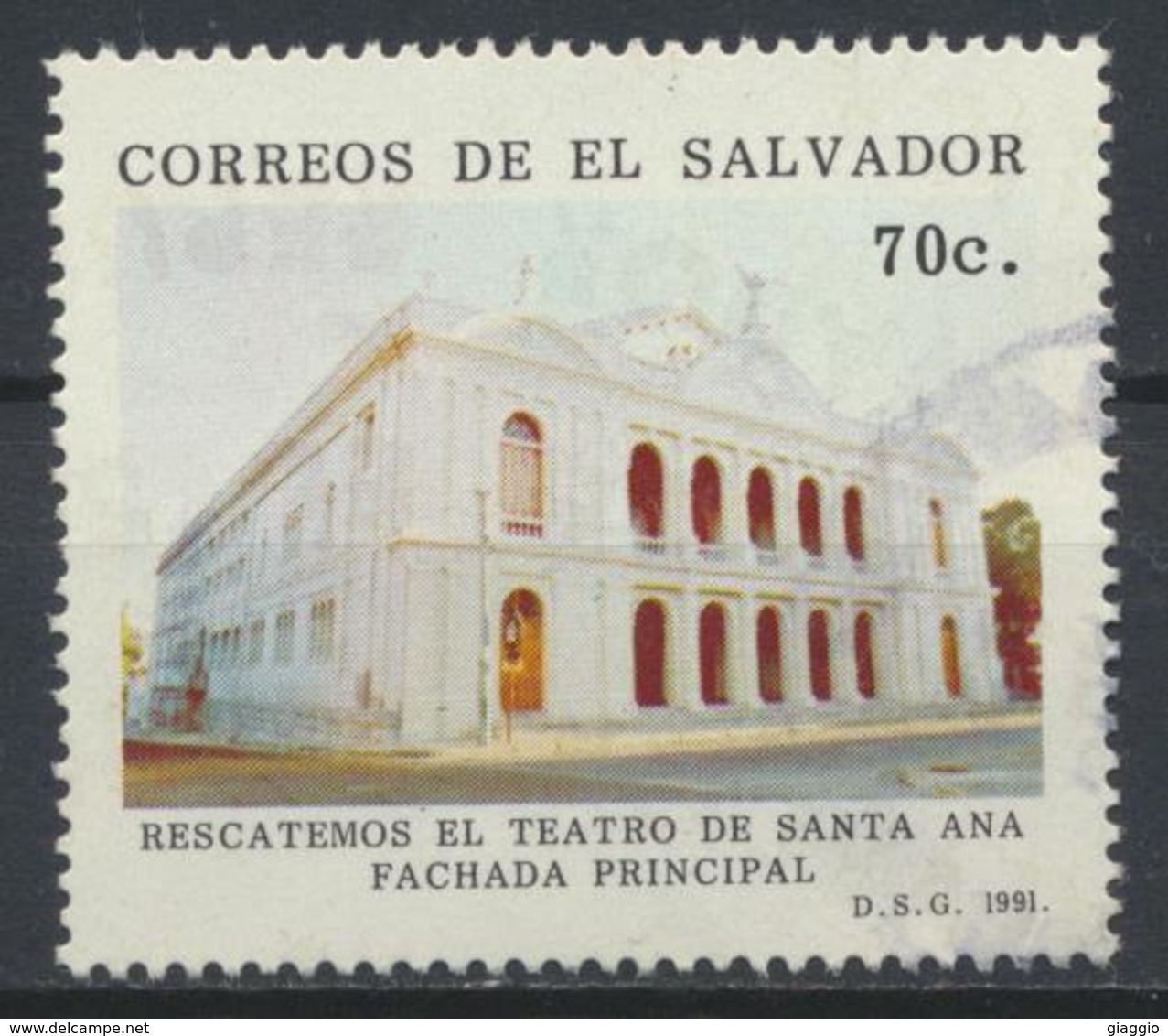 °°° EL SALVADOR - Y&T N°1103 - 1990 °°° - El Salvador