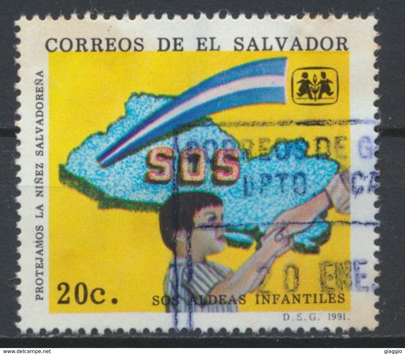 °°° EL SALVADOR - Y&T N°1108 - 1991 °°° - El Salvador