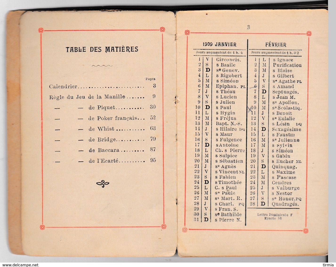 Petit Fascicule - BP. Grimaud - 1909 - Autres & Non Classés