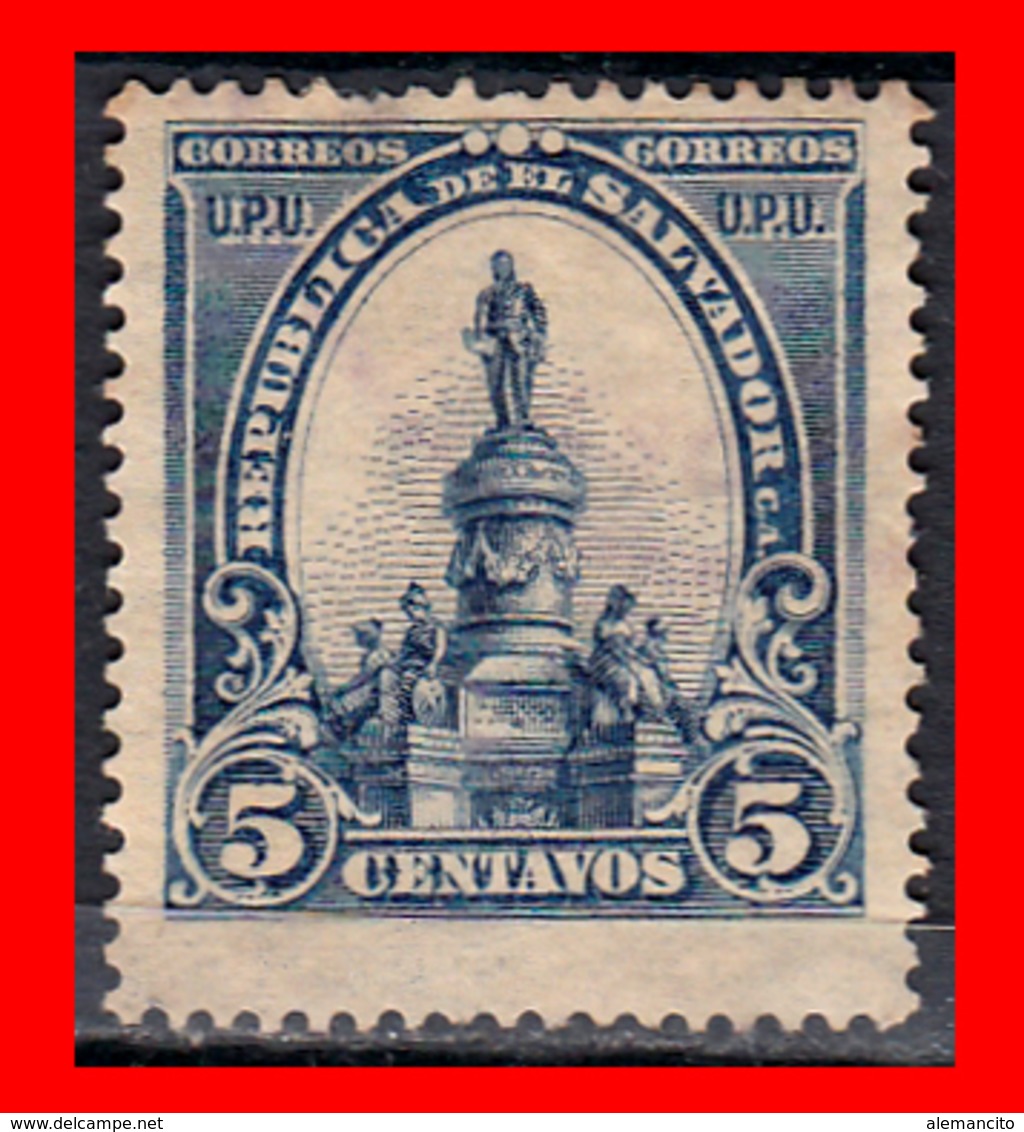 EL SALVADOR AÑO 1903 – 5 CENTAVO MORAZAN MONUMENTO - El Salvador