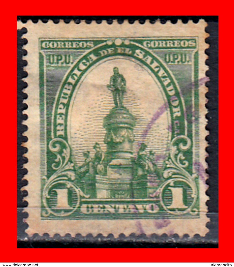 EL SALVADOR AÑO 1903 – 1 CENTAVO MORAZAN MONUMENTO - Salvador