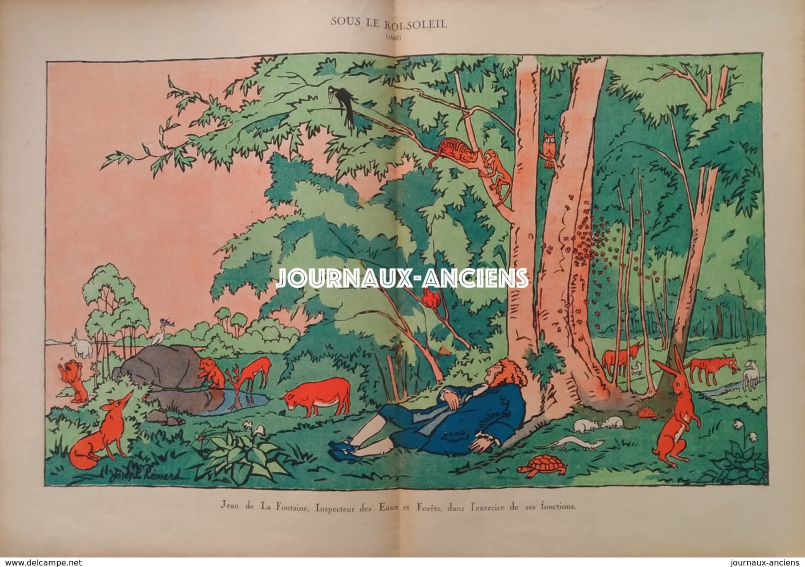 1922 LA CHARRETTE " CHARRIE " - N° 9 - LES RONDS DE CUIR - Dessins Joseph HERMARD Texte R. de JOUVENEL MILLE ALLARD