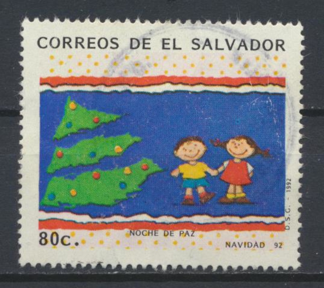 °°° EL SALVADOR - Y&T N°1162A - 1992 °°° - El Salvador