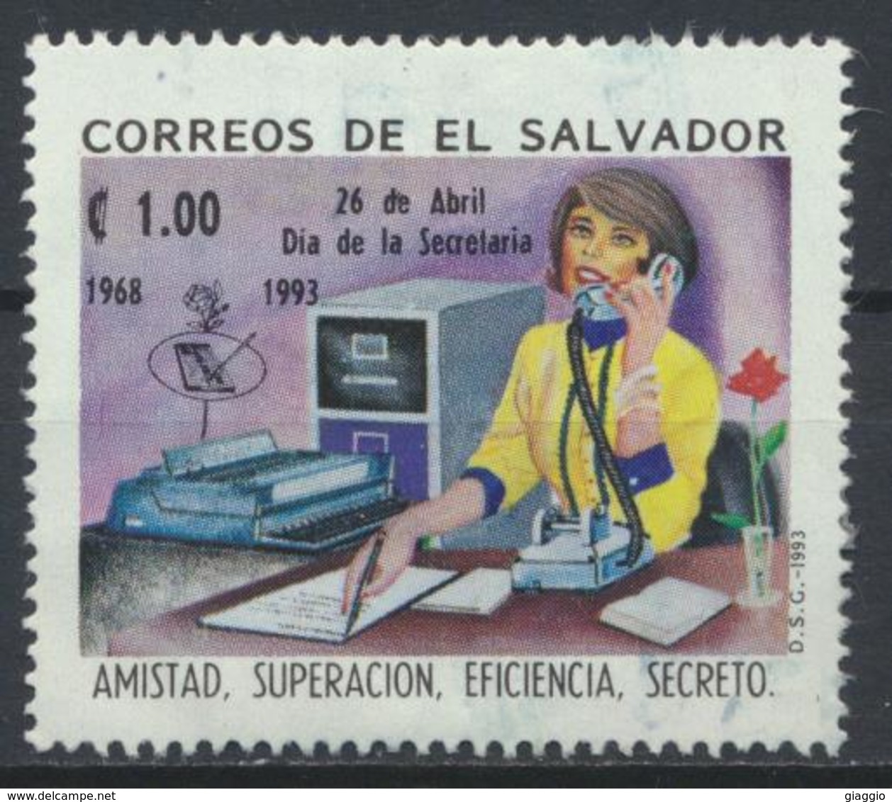 °°° EL SALVADOR - Y&T N°1171 - 1993 °°° - El Salvador