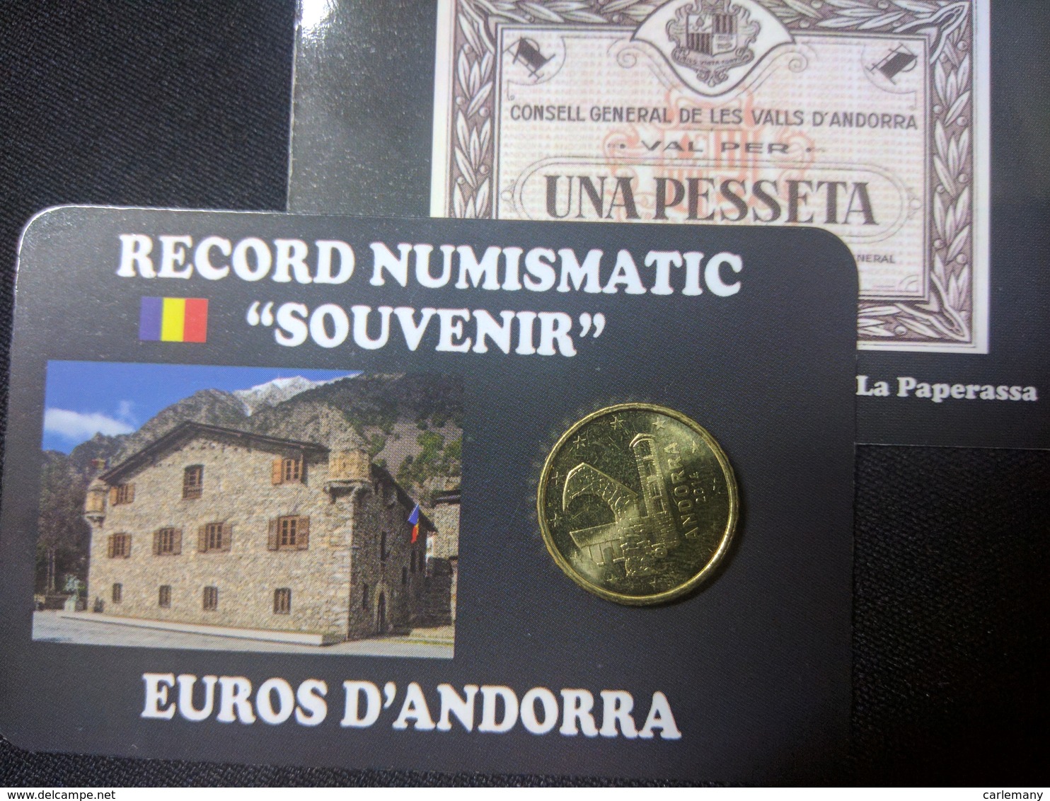 EUROS ANDORRE  0.20  CTS  EURO ROMANIC - Andorre