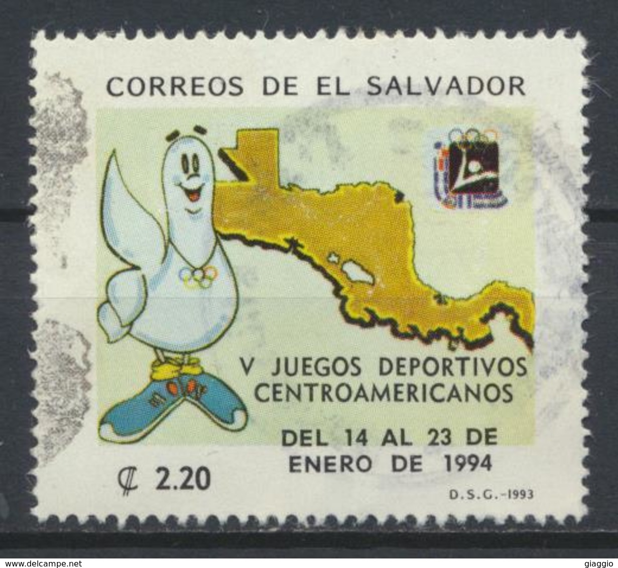 °°° EL SALVADOR - Y&T N°1187 - 1993 °°° - El Salvador