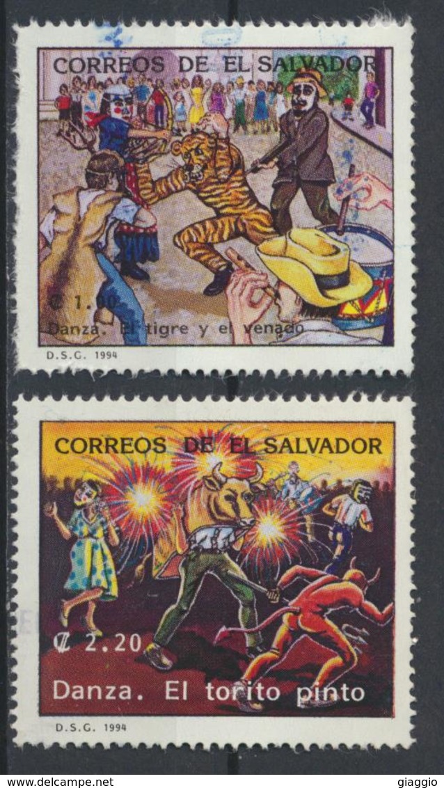 °°° EL SALVADOR - Y&T N°1200/1 - 1994 °°° - El Salvador