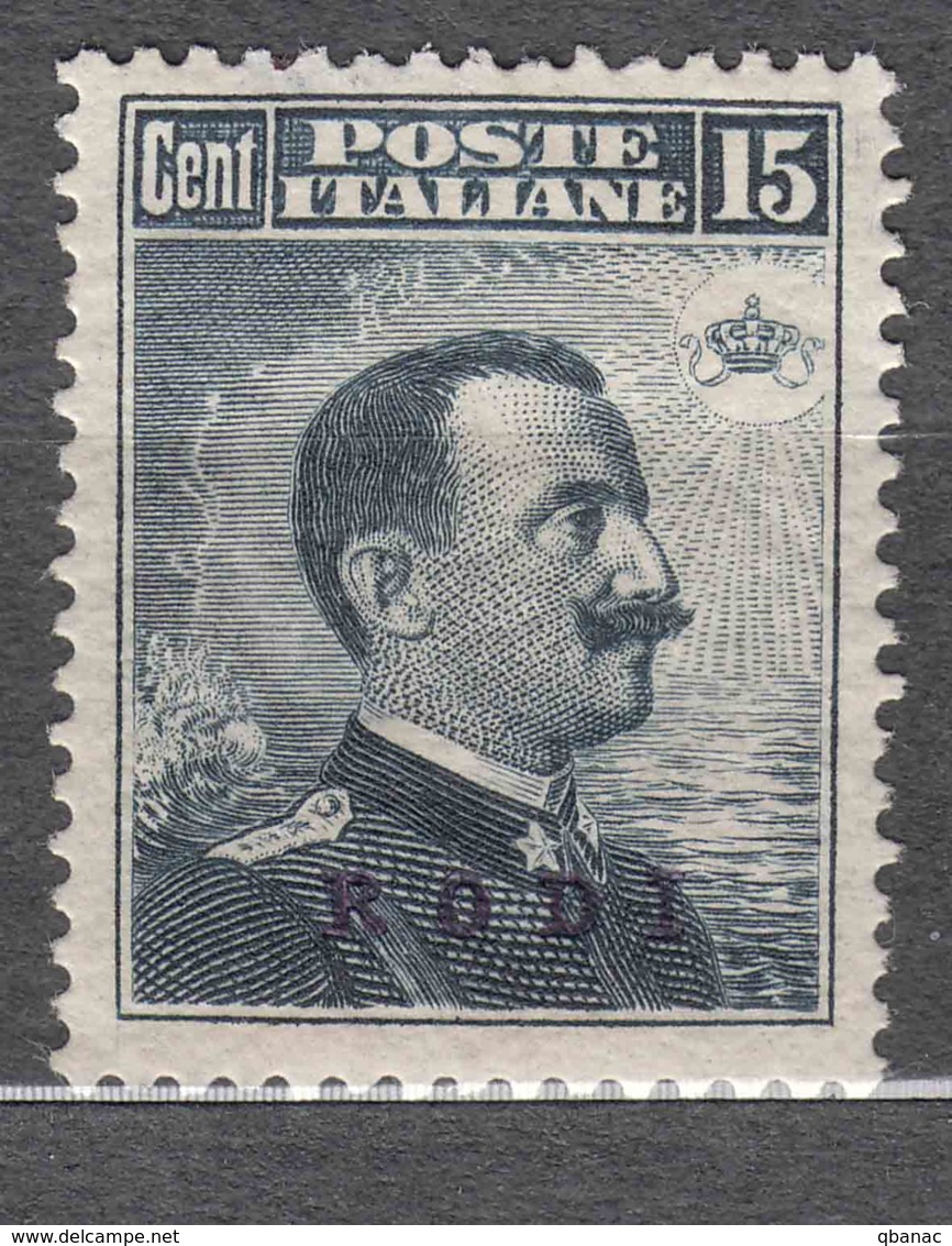 Italy Colonies Egeo Aegean Islands Rhodes (Rodi) 1912 Sassone#4 Mi#6 X Mint Hinged - Ägäis (Rodi)