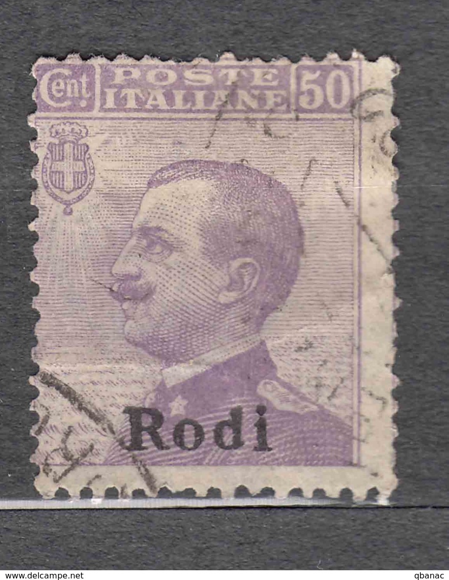 Italy Colonies Egeo Aegean Islands Rhodes (Rodi) 1912 Sassone#7 Mi#9 X Used - Egeo (Rodi)