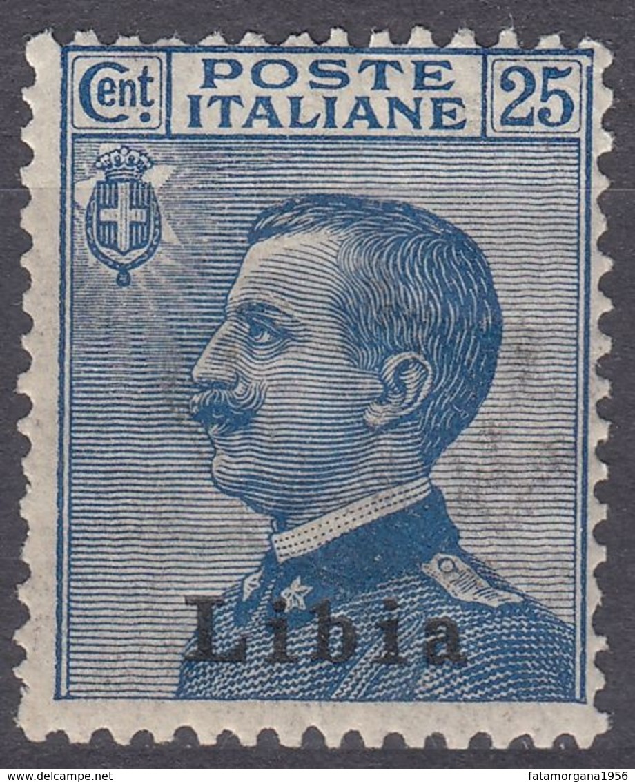 LIBIA (COLONIA ITALIANA) -  1912 - Yvert  7 Non Obliterato, MH, Di Seconda Scelta, Come Da Immagine. - Libya