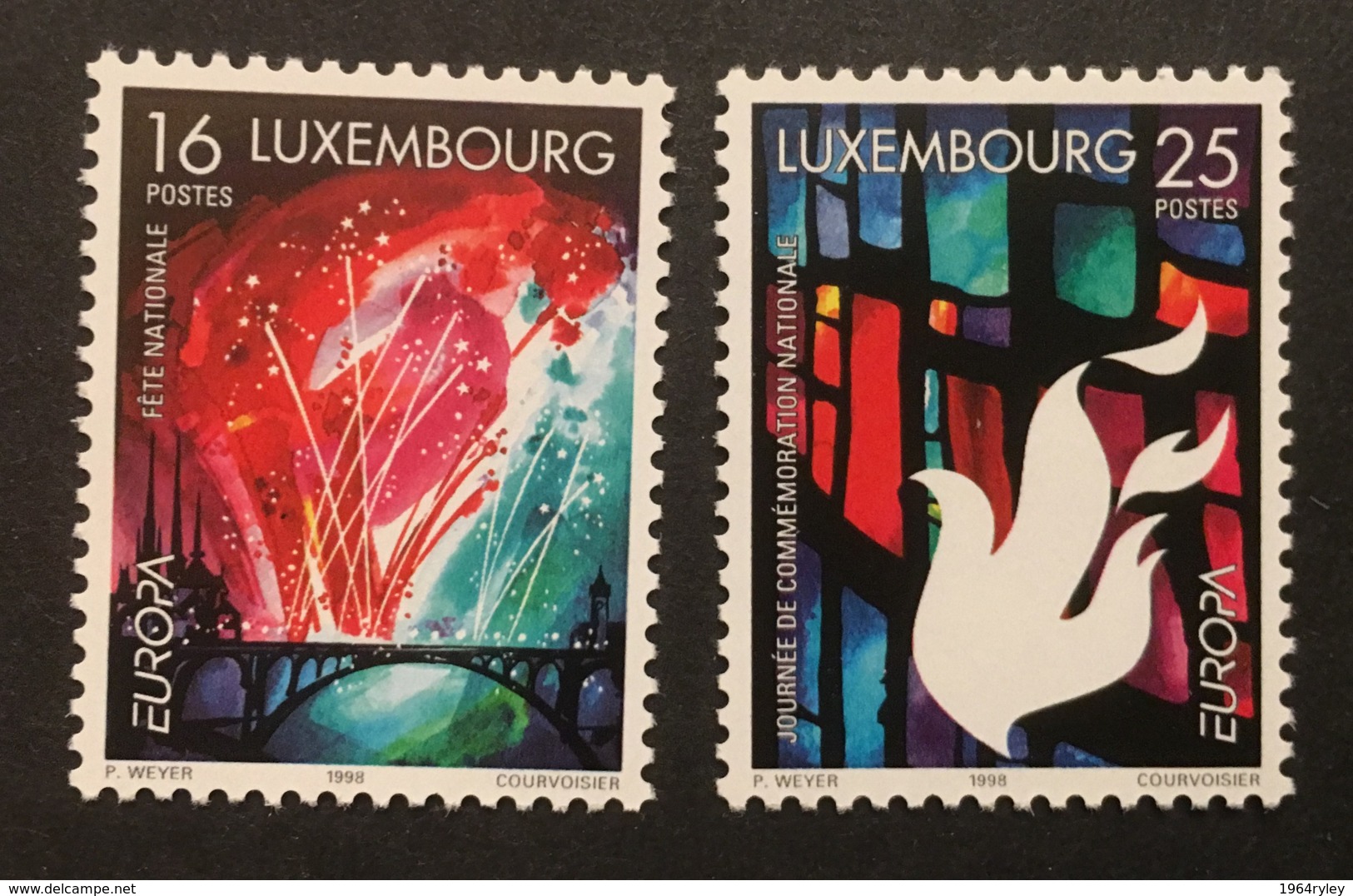 LUXEMBOURG - MNH** - 1998 - # 1451/1452 - Nuovi