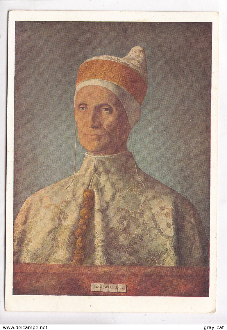 Giovanni Bellini, Doge Leonardo Loredano, National Gallery, Unused Postcard [22651] - Paintings