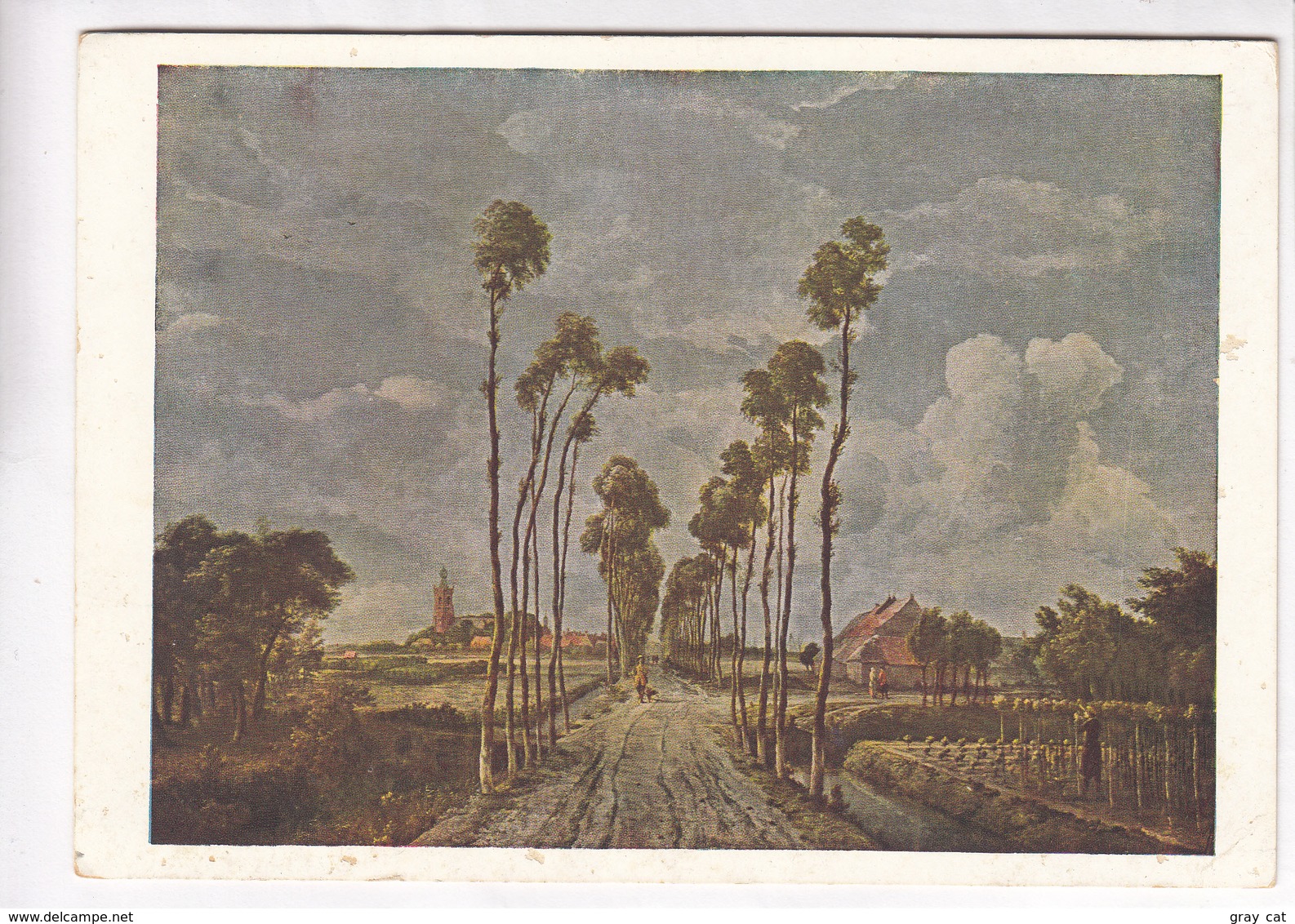 Hobbema, The Avenue, National Gallery, Unused Postcard [22653] - Paintings