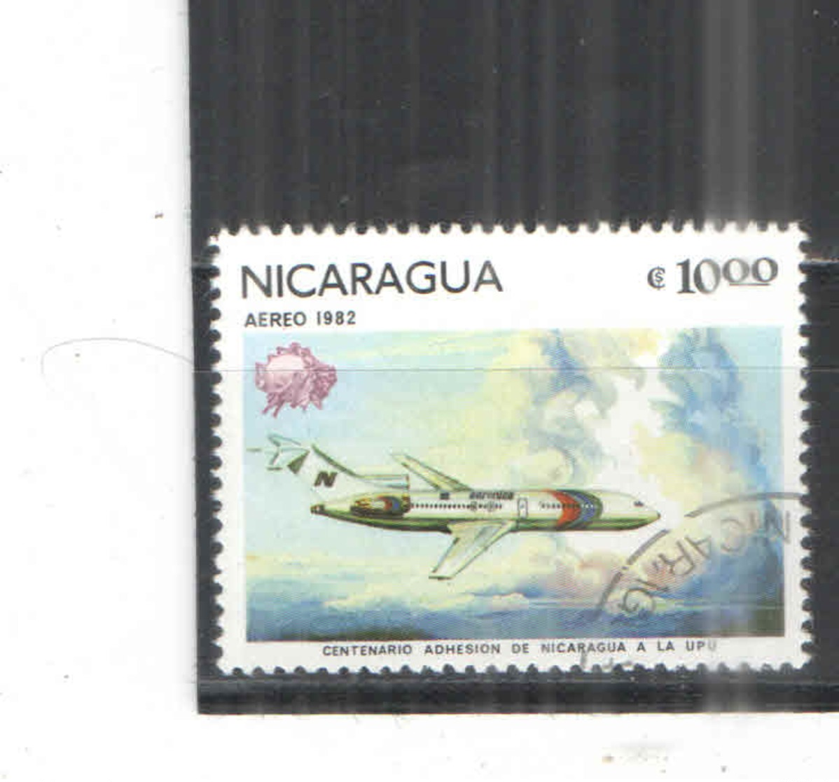 Nicaragua PA 1982 Upu Storia Aviazione Scott.C 1006+See Scan On Album Tematica Aerea; - Nicaragua