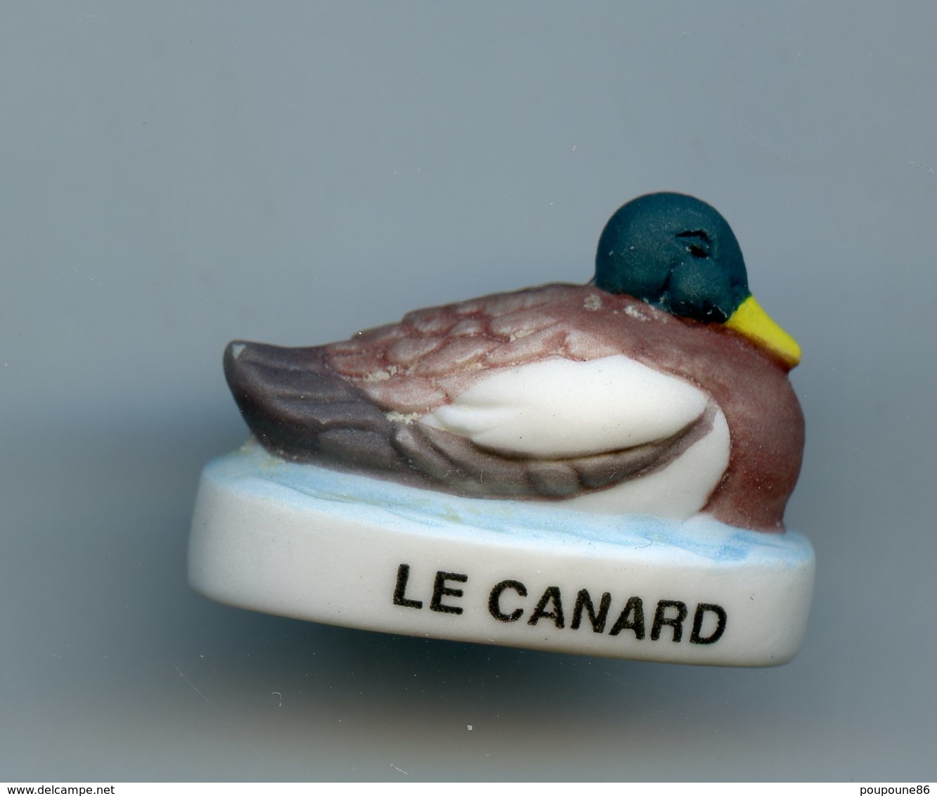 FEVE - FEVES - "ANIMAUX" - LE CANARD -  MATE - Animals