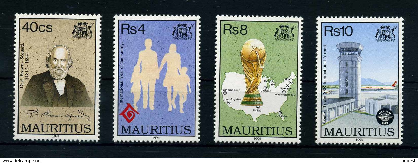 MAURITIUS 1994 Nr 777-780 Postfrisch (108046) - Mauritius (1968-...)