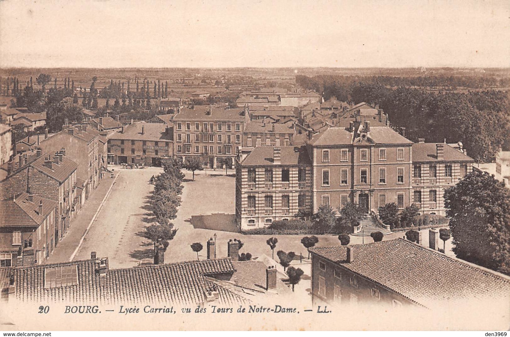 Bourg - Lycée Carriat, Vu Des Tours De Notre-Dame - Autres & Non Classés