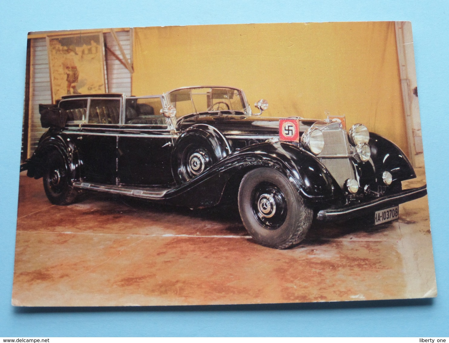 1939 MERCEDES Type 770 Construite Pour ADOLF HITLER ( Musée Automobile LYON - CIM ) Anno 19?? ( Voir / See Photo ) ! - Voitures De Tourisme