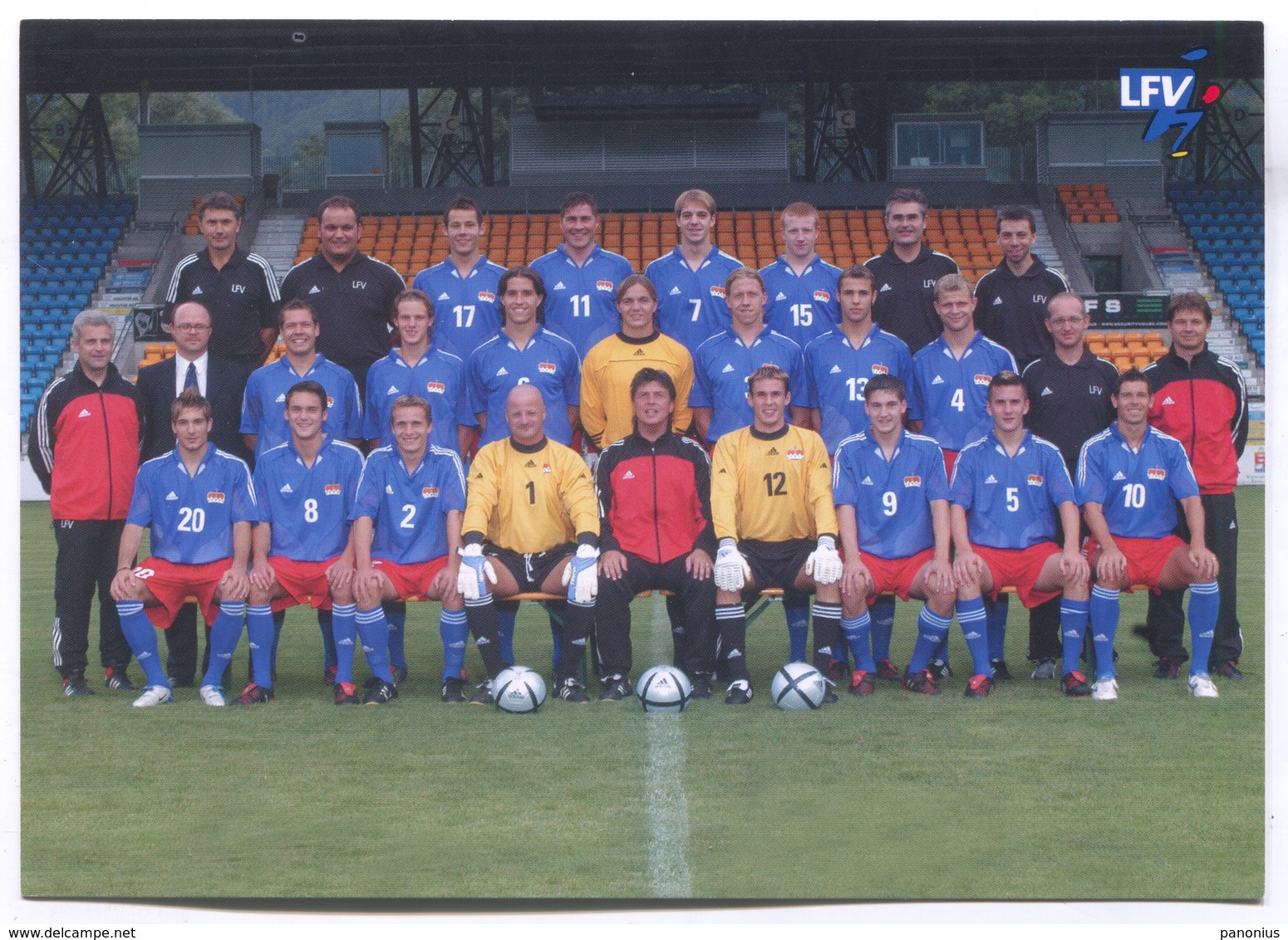 FOOTBALL / SOCCER / FUTBOL / CALCIO - LIECHTENSTEIN, National Team LFV - Calcio