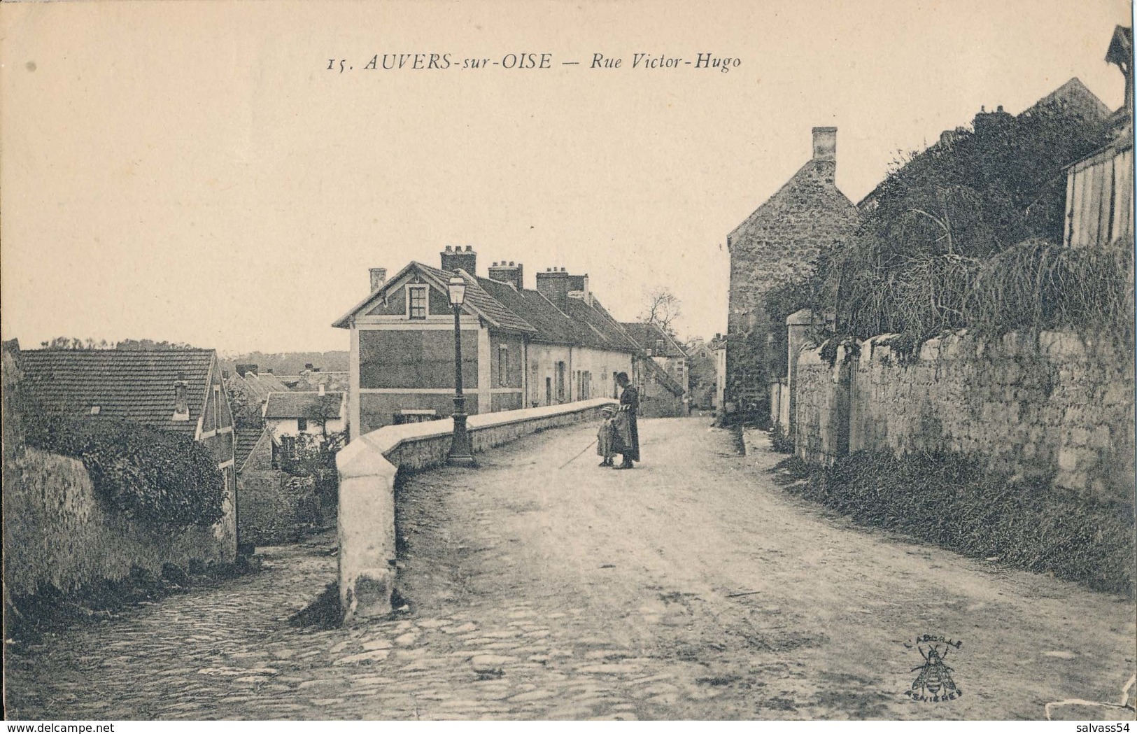 95) AUVERS-SUR-OISE : Rue Victor Hugo - Auvers Sur Oise