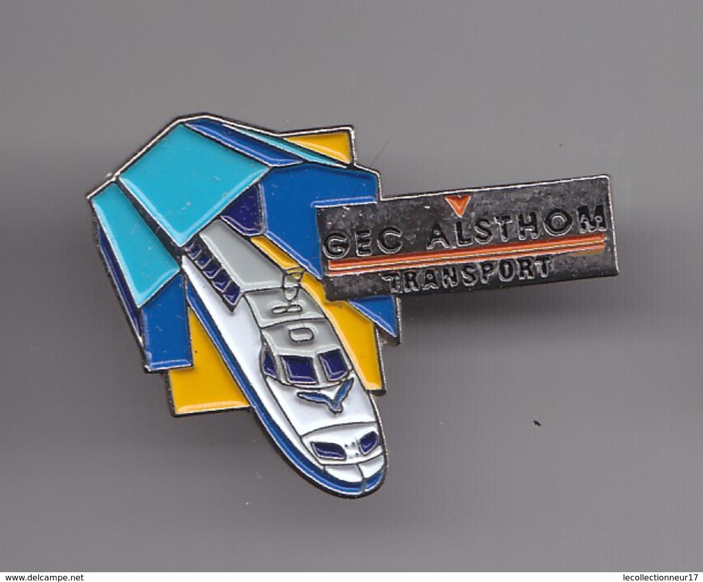 Pin's GEC Alsthom Transport TGV Réf 6856 - TGV