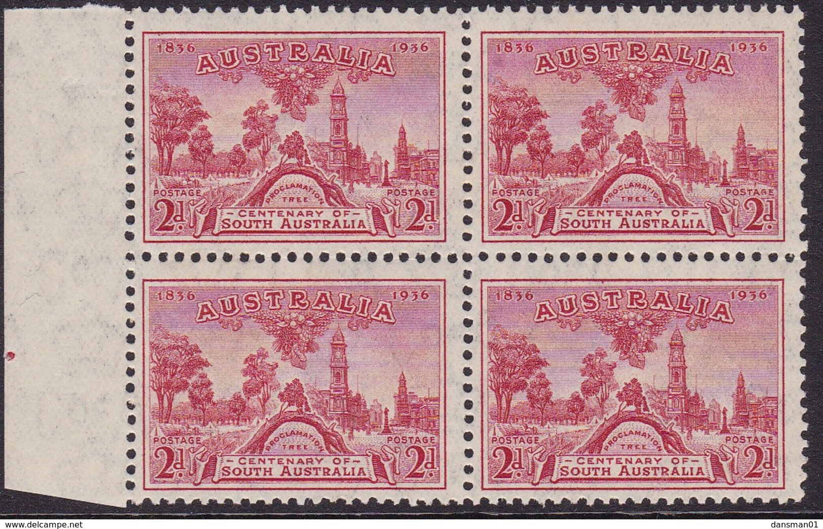 Australia 1936 South Australia SG 161 Mint Never Hinged - Mint Stamps