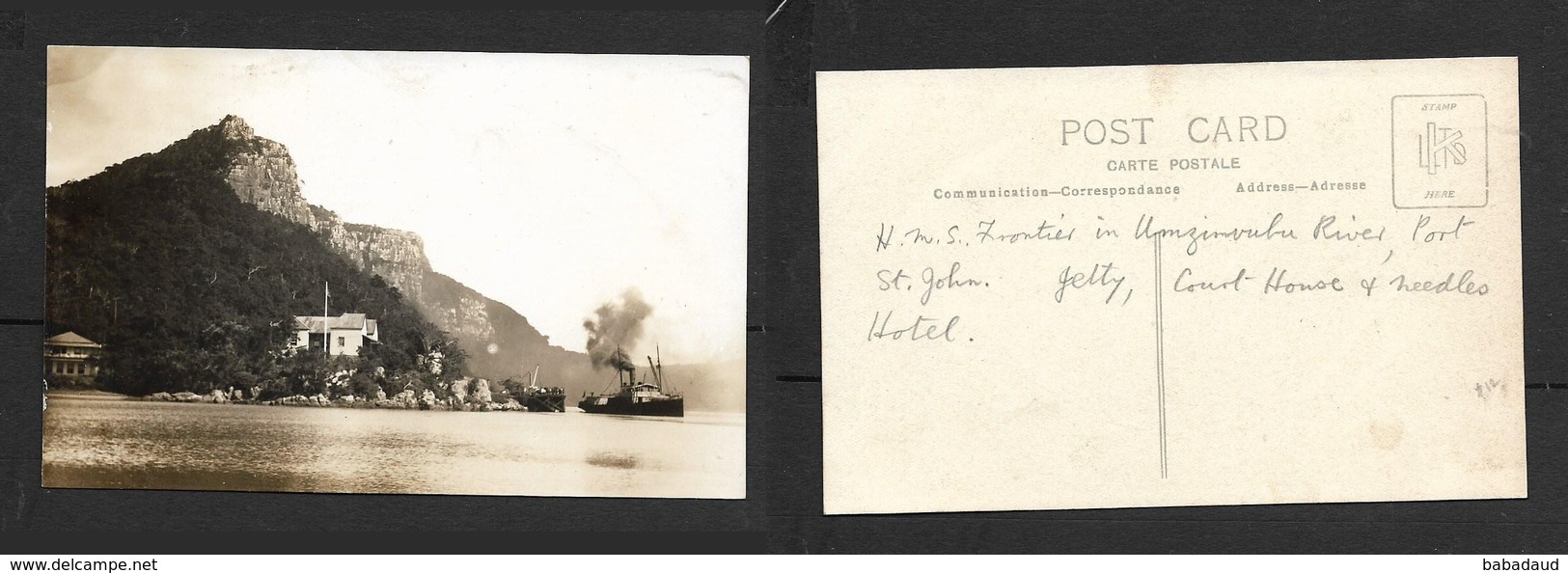 South Africa, Port St Johns,H.M.S.Frontier, Jetty, Needles, Hotel Photo - South Africa