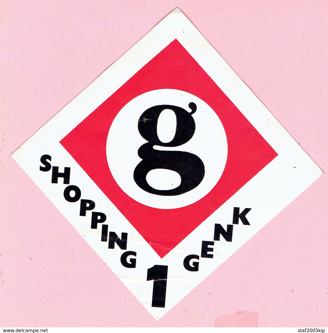 Sticker - SHOPPING 1 GENK - Autocollants