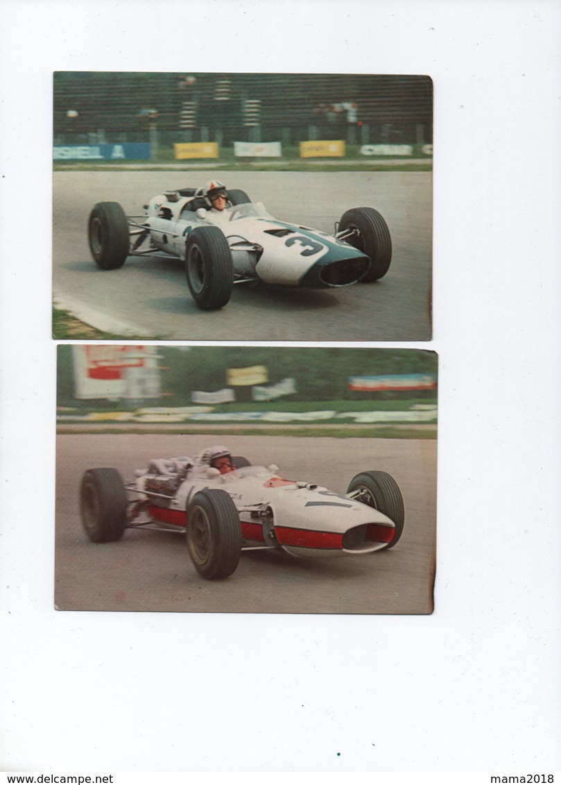 Lot  7 Cartes Photos  Formule FI - Grand Prix / F1