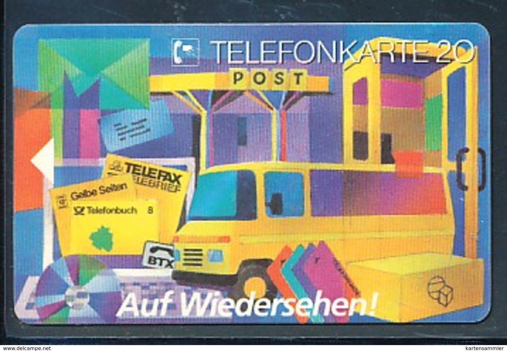 GERMANY Dummy - X 08 A  91   -siehe Scan - X-Series: Werbeserie Mit Eigenwerbung Der Dt. Postreklame GmbH