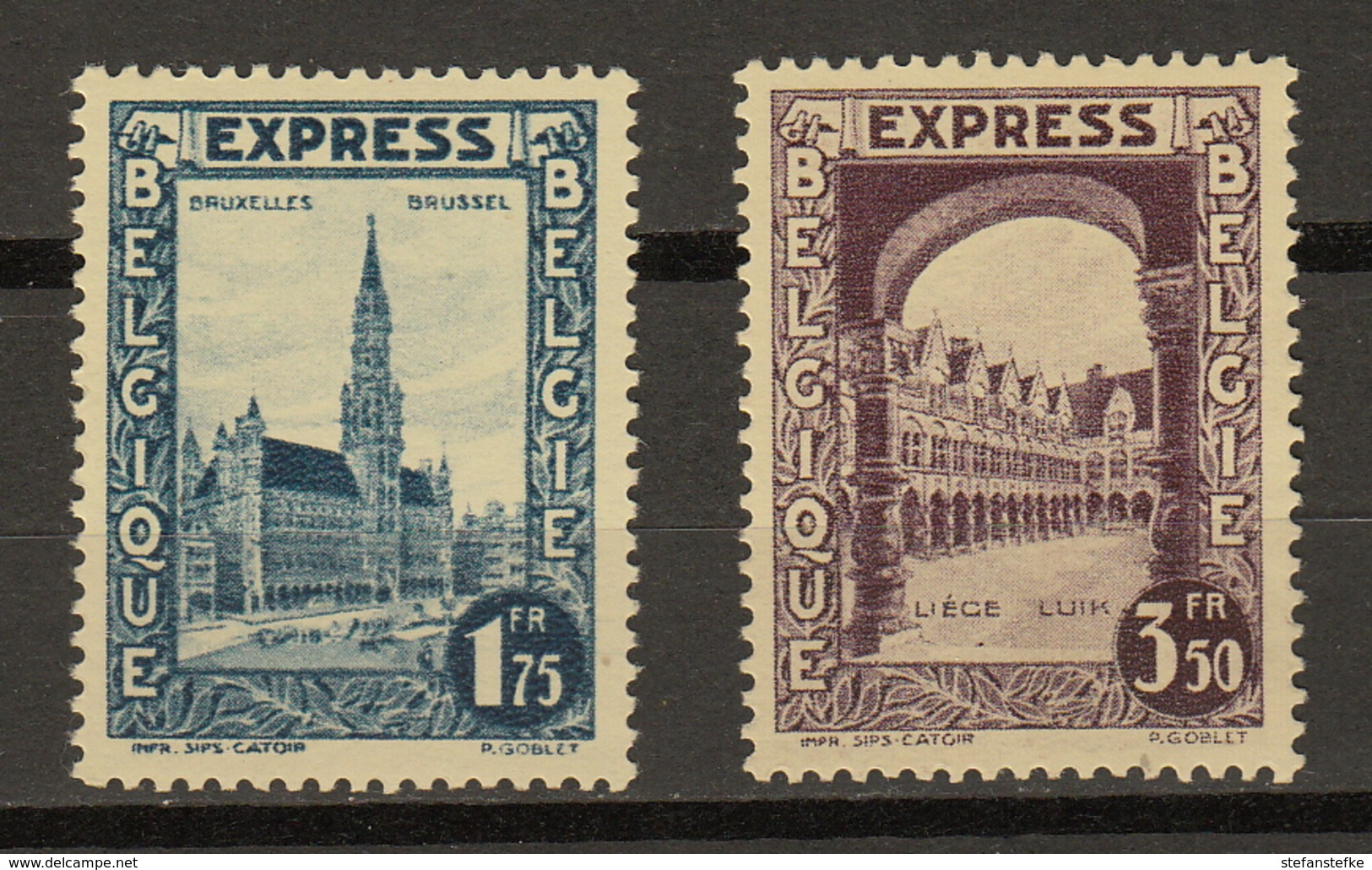 Belgie - Belgique: Ocb Nr:  EXPRESS 292C 292F ** MNH (zie Scan) - Neufs