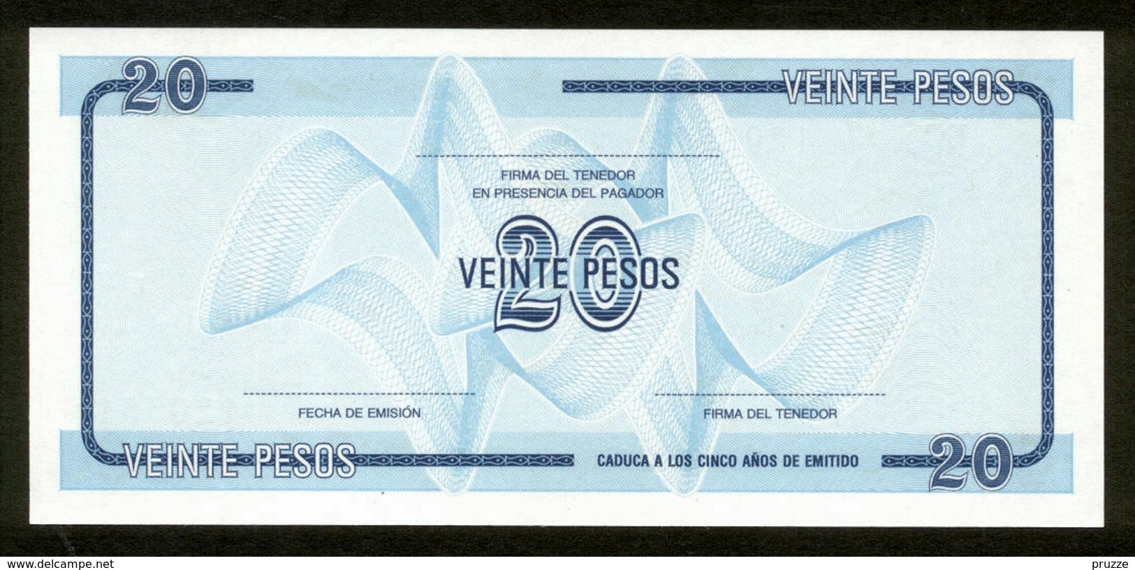 Cuba - Kuba 1985 ?, 20 Pesos, EC 120551, UNC - Kuba