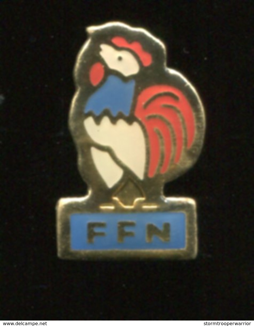 Pin's - Coq FFN Fédération Française De Natation - Natation