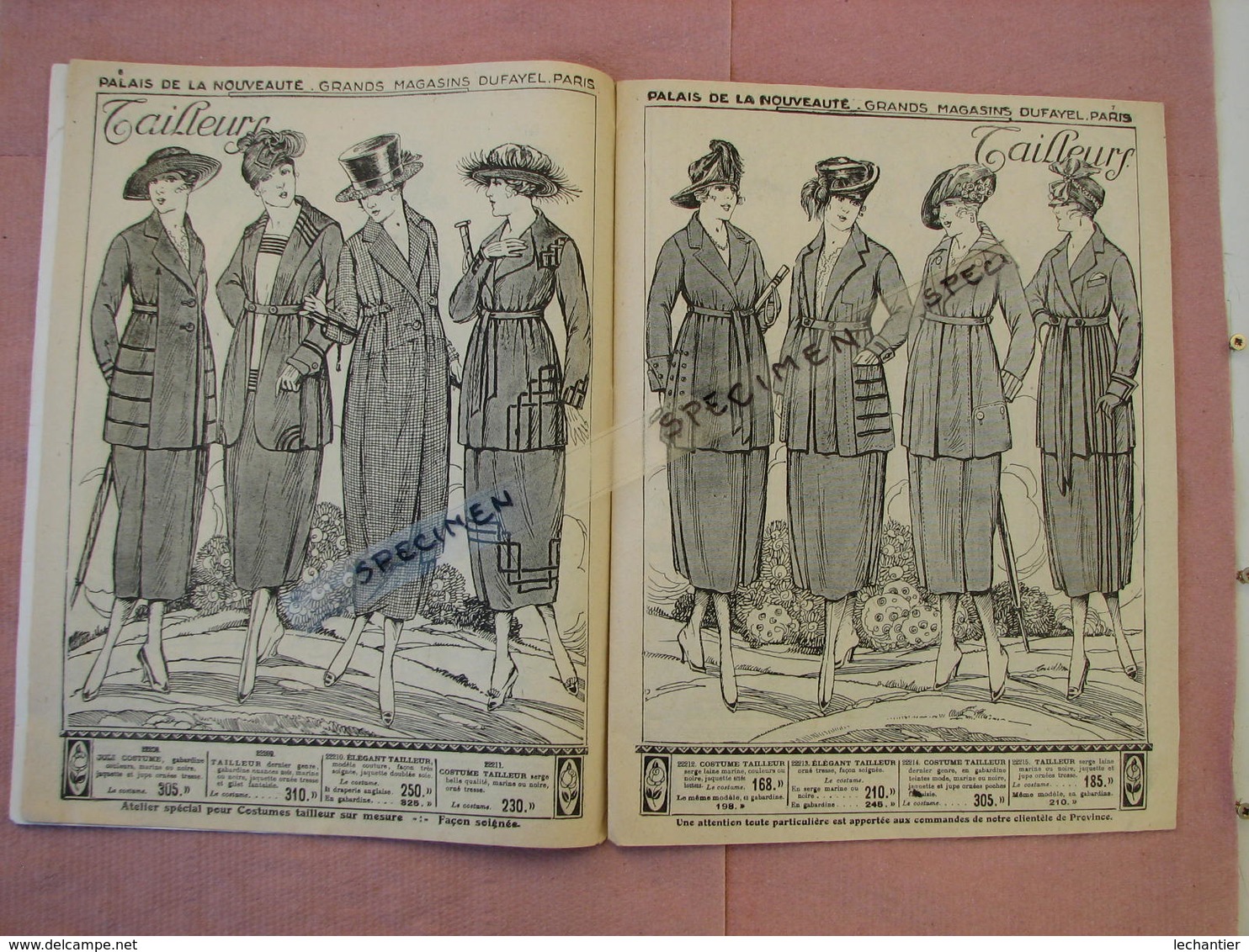 Palais De La Nouveauté 1910 Catalogue 32 Pages 20X26  T.B.E. Mode Femme, Enfant, Homme  Couverture Couleur... - 1900-1940