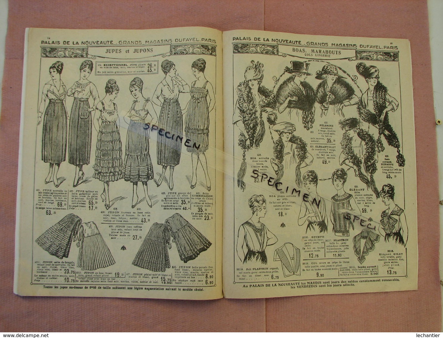 Palais De La Nouveauté 1910 Catalogue 32 Pages 20X26  T.B.E. Mode Femme, Enfant, Homme  Couverture Couleur... - 1900-1940