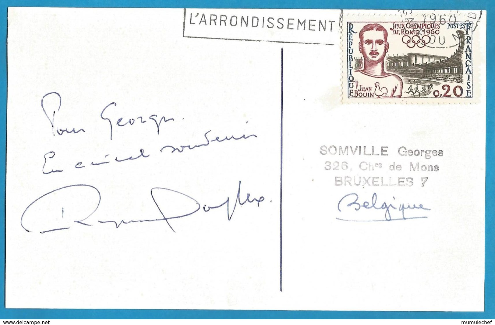 (A942) - Signature / Dédicace / Autographe Original - Raymond SOUPLEX - Acteur - Autres & Non Classés