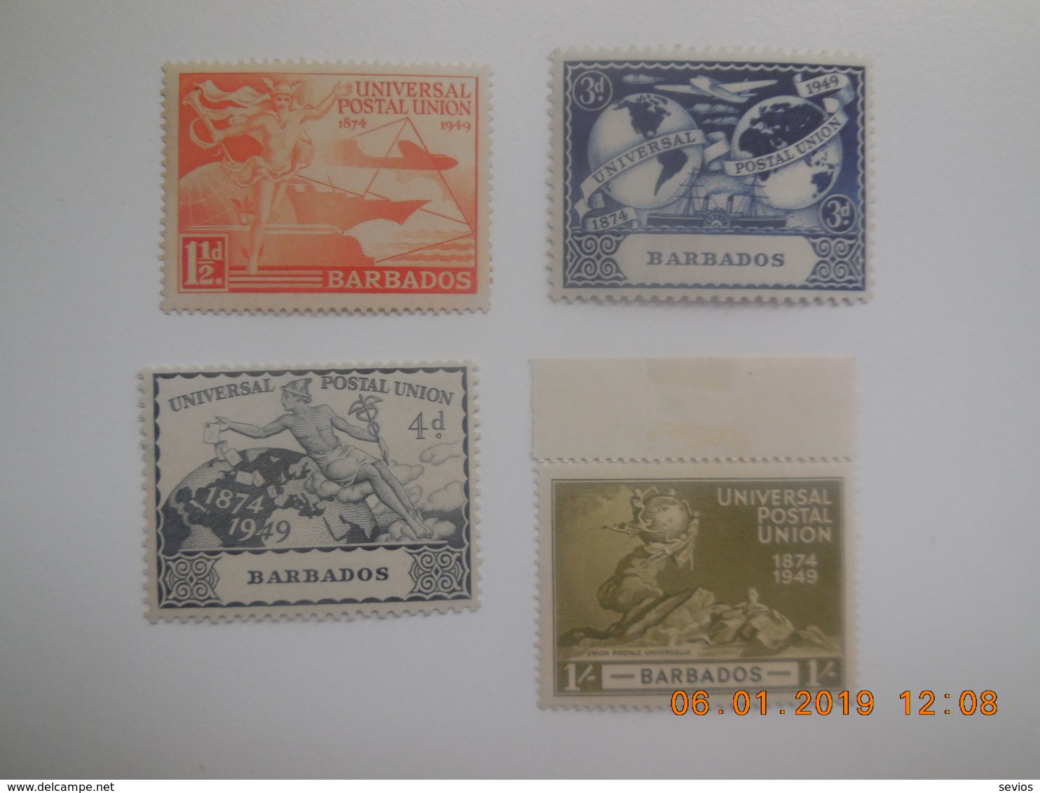 Sevios / Groot Brittannie / **, *, (*) Or Used - Barbados (...-1966)