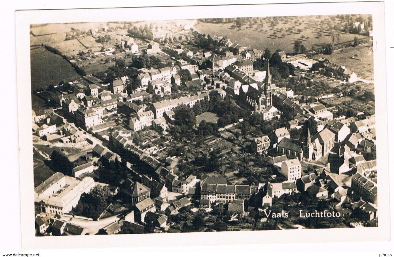 1 / VAALS :  Luchtfoto - Vaals