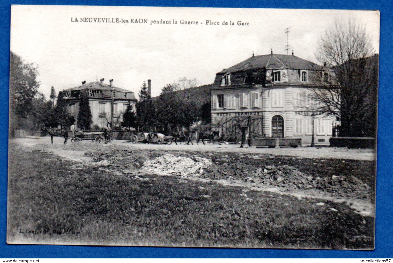 La Neuveville Les Raon  --  Place De La Gare - Other & Unclassified