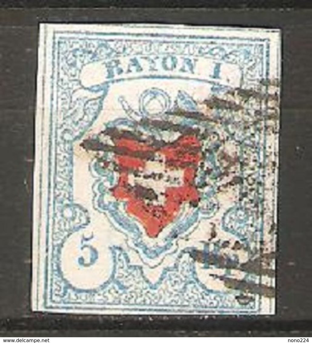 Timbre De 1851 ( Rayon I ) - 1843-1852 Timbres Cantonaux Et  Fédéraux