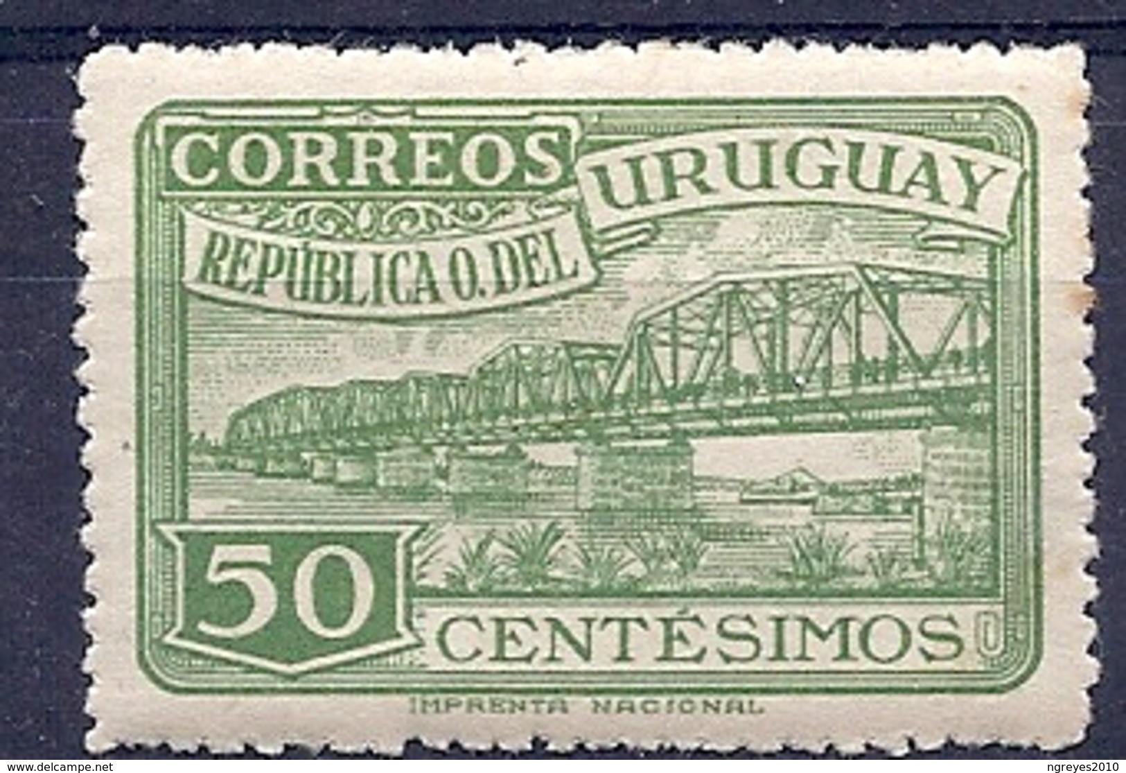 180030829    URUGUAY YVERT  Nº   592  */MH - Uruguay