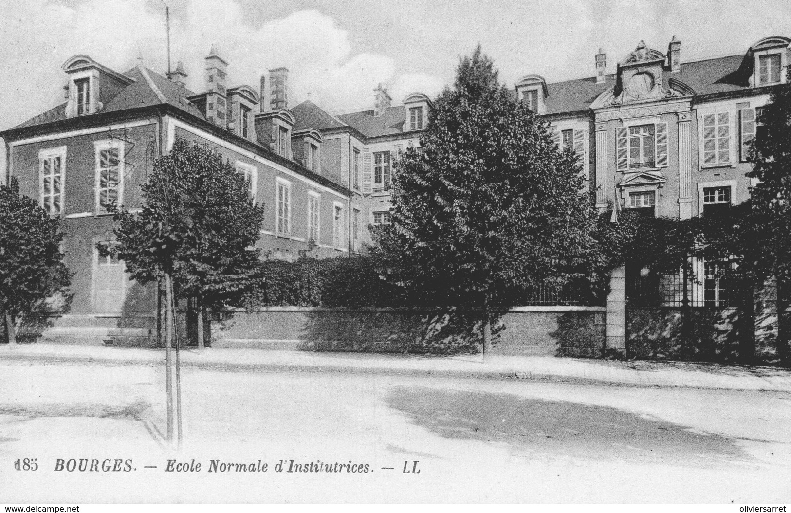 Bourges   école Normale D'institutrices - Bourges