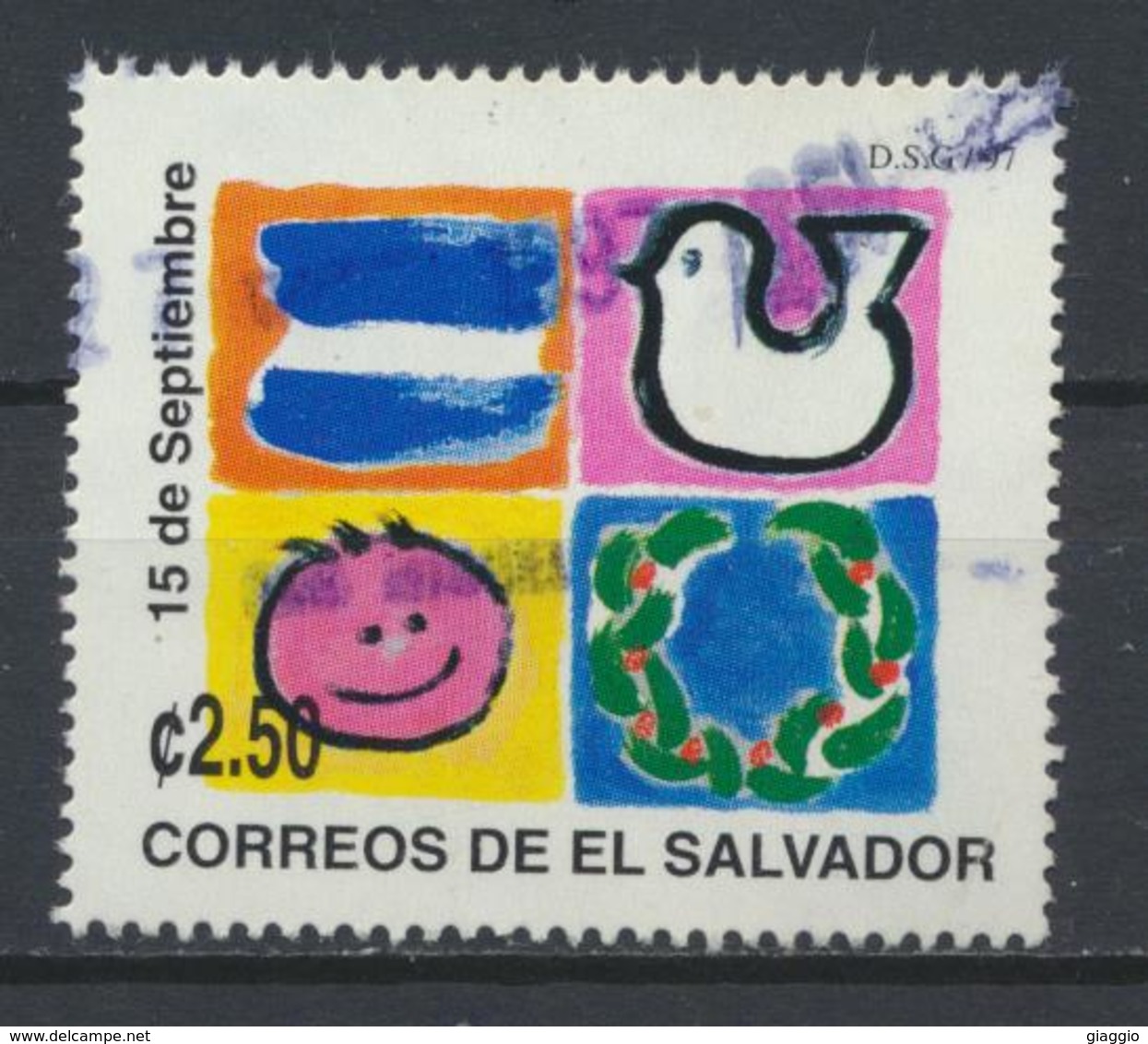 °°° EL SALVADOR - Y&T N°1322 - 1997 °°° - El Salvador