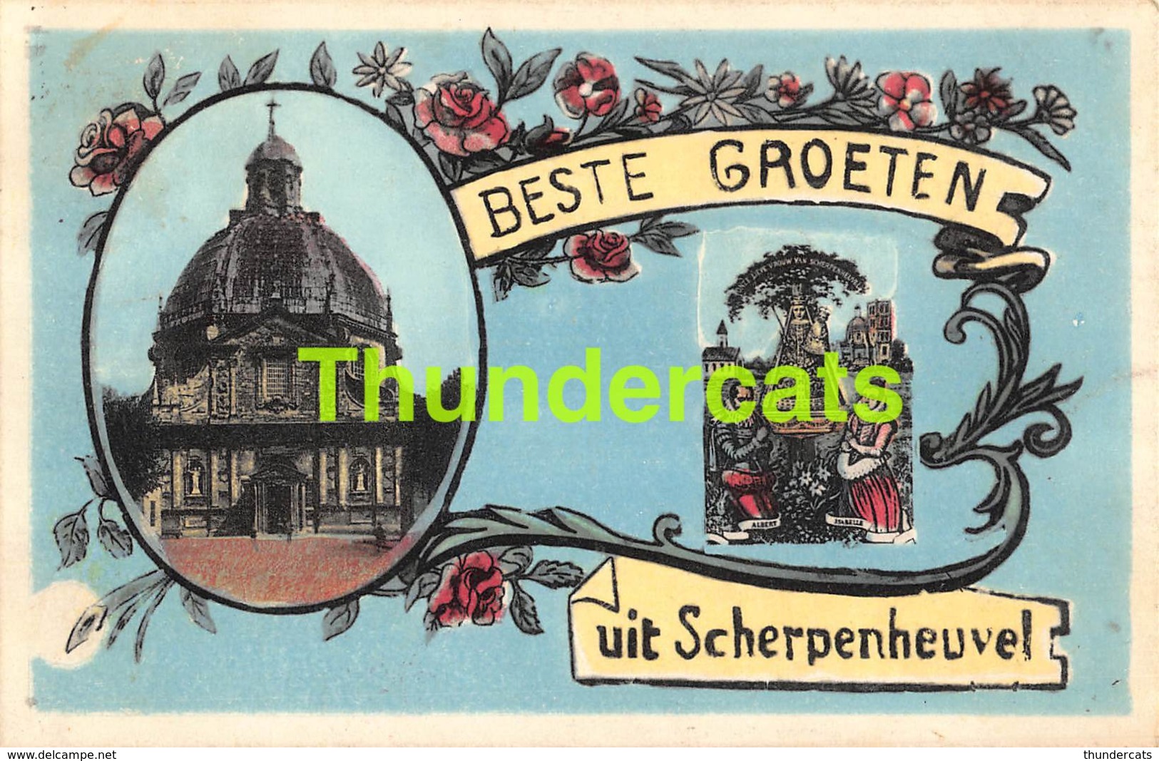 CPA BESTE GROETEN UIT SCHERPENHEUVEL - Scherpenheuvel-Zichem