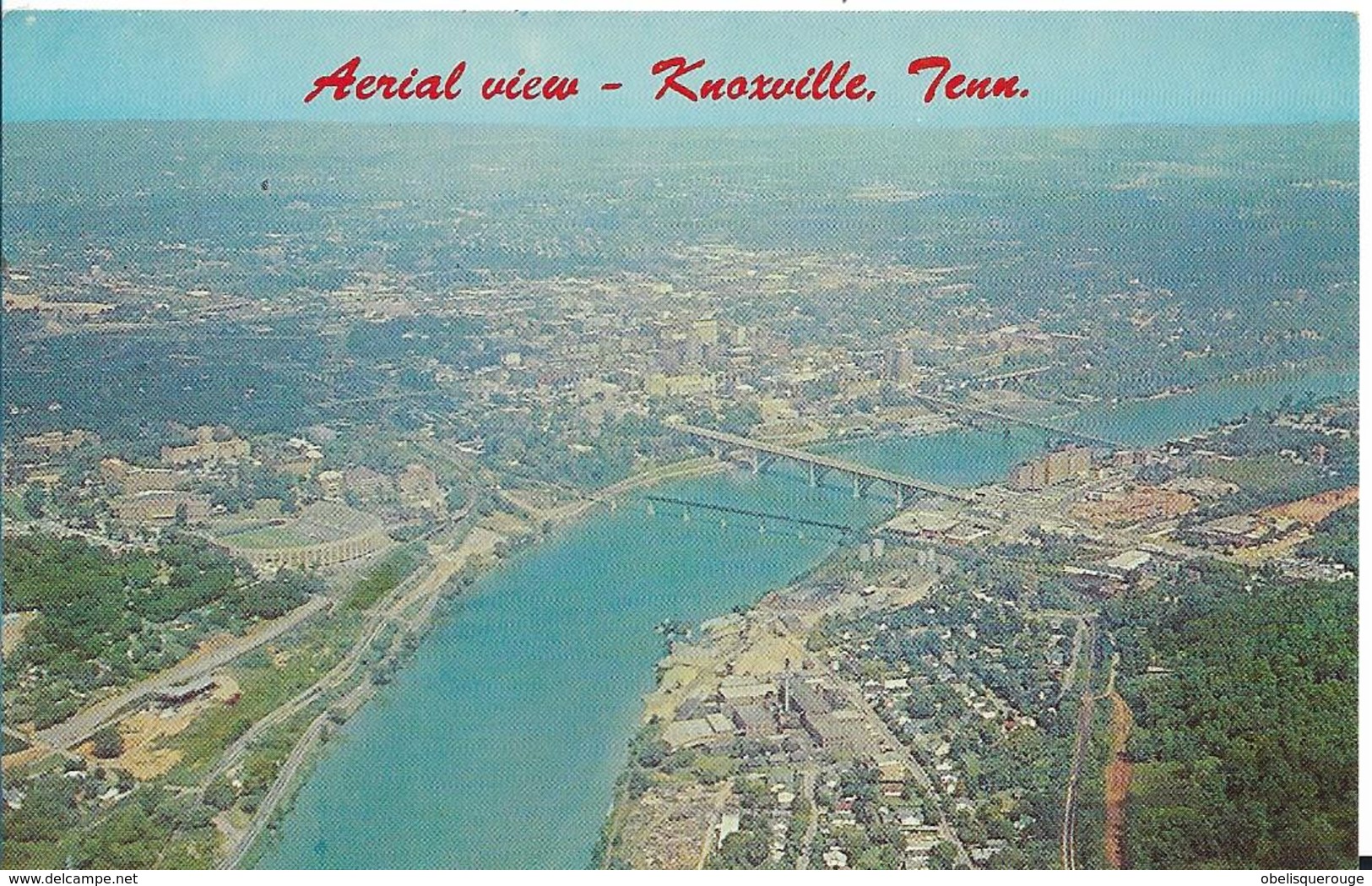 TN Tennessee > Knoxville AERAL VIEW VUE AERIENNE - Knoxville